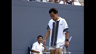 USTA Embrace All Michael Chang vs Cedric Pioline 1997 US Open [upl. by Sherr]