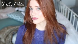 IL MIO COLORE DI CAPELLI A CASA DIY  BIOPOINT  COME TINGERE I CAPELLI A CASA [upl. by Elexa]