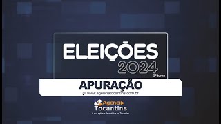 APURAÇÃO AO VIVO – AGÊNCIA TOCANTINS  ELEIÇÕES 2024  0610 [upl. by Eniledgam]