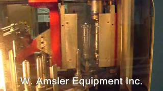 L12 Single Cavity Blow Molding Machine  Amsler Equipment Inc [upl. by Godric]