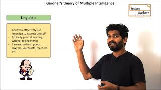 Gardners theory of Multiple Intelligence [upl. by Anialad648]