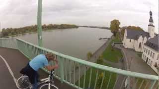 Fahrradunfall mit Geisterfahrer  KölnMülheimer Brücke [upl. by Marya]