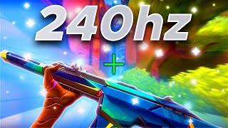 Why Higher Refresh Rate Matters in Valorant 60hz vs 144hz vs 240hz Comparison [upl. by Yelhsa]