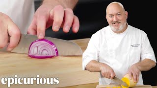 9 Essential Knife Skills To Master  Epicurious 101 [upl. by Gladstone]