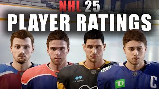 2BC Reacts to NHL 25 Player Ratings  Early Access [upl. by Nimaj]