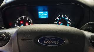 oil service light reset HOW TO 2017 Ford Transit [upl. by Arlyne779]