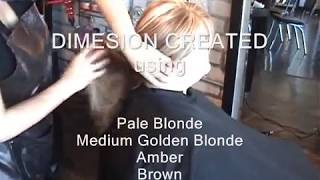 MultiDimensional Blonde Foil Highlight and Lowlight Results [upl. by Akkire]