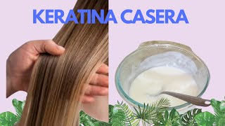 Keratina casera para el cabello [upl. by Marquis]