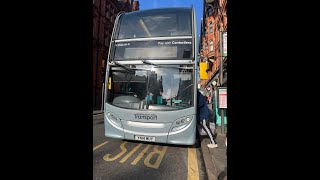 Nottingham Bus 44 諾定咸巴士 44 King Street  City Center to Gedling [upl. by Yeltrab274]