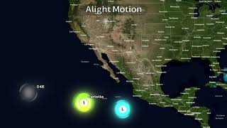 2024 Hypothetical Pacific Hurricane Season teaser bc air [upl. by Nelg]