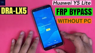 Huawei Y5 Lite Bypass Google Account LockReset frp [upl. by Willow]