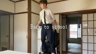 A day in Japanese High School  after holidays vlog [upl. by Leveroni825]