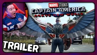 Captain America Brave New World Trailer Reaction [upl. by Ferri]