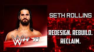 WWE Seth Rollins  Redesign Rebuild Reclaim Entrance Theme  AE Arena Effects [upl. by Gabbert]