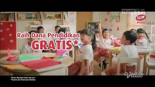 Iklan SGM Eksplor 70 Tahun  Dana Pendidikan Gratis 15sec 2024 [upl. by Etiuqal938]