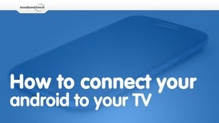 How to connect your Android smartphone to your TV [upl. by Cheryl]