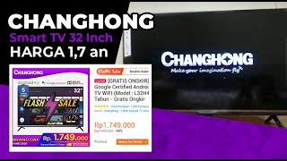 SMART TV CHANGHONG 32 inch  Model  L32H4 [upl. by Gardy]