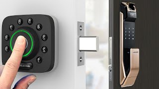 The Most Secure WiFi Smart Deadbolt Door Lock Ever [upl. by Snevets]