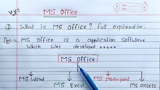 What is MS Office full Explanation  Introduction to Microsoft Office [upl. by Baxie975]