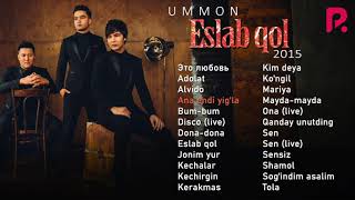 Ummon  Eslab qol nomli albom dasturi 2015 [upl. by Ydneh775]