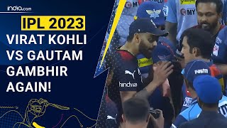 IPL 2023 Fight Between Virat Kohli And Gautam Gambhir Gets Ugly After LSG vs RCB Match [upl. by Alecia]