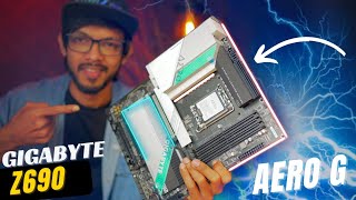 Gigabyte Z690 Aero G DDR5 12th Gen ATX Motherboard  UNBOXING [upl. by Adnol]