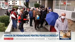 Vârsta de pensionare pentru femei a crescut la 62 de ani [upl. by Edlitam8]