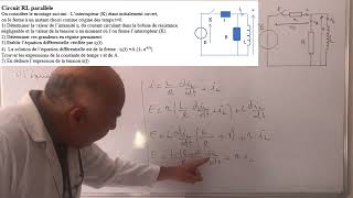 Circuit RL parallèle [upl. by Asital370]