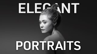 Elegant Female Portraits  The Secrets to Stunning Light Control [upl. by Ibbed]