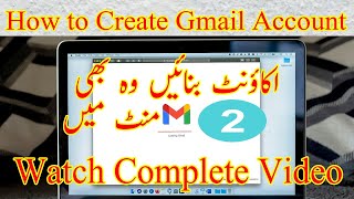 How to create Gmail Account  Create Google Account [upl. by Sena236]