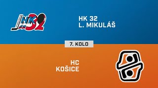 7 kolo HK 32 Liptovský Mikuláš – HC Košice 12 HIGHLIGHTY [upl. by Nalim]