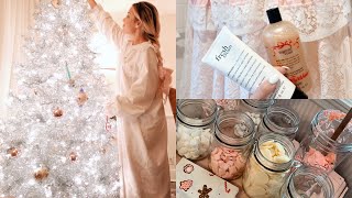 Cozy week in my life Holiday Morning amp Night Routines Gabmas vlog 5 [upl. by Wheeler782]