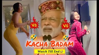 Kacha badam Trending Viral song  Anjali arora vs Sofia ansari kacha badam anjali arora kacha badam [upl. by Asiralc386]