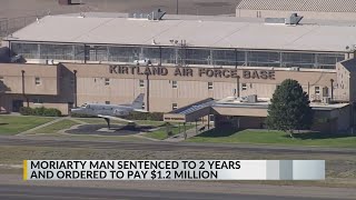 New Mexico man ordered to pay over 1 million in Kirtland Air Force Base fraud case [upl. by Gaynor]