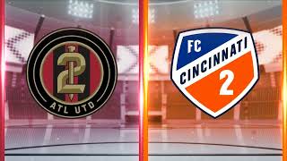 HIGHLIGHTS FC Cincinnati 2 at Atlanta United 2  April 21 2024 [upl. by Arret595]