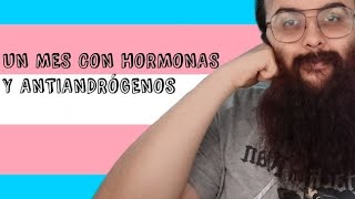 Un Mes de Reemplazo de Hormonas HRT  MTF [upl. by Hildy]