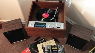 1969 Pioneer C6000A with built in solid state tuneramp and PerpetuumEbner 2016 turntable [upl. by Card551]