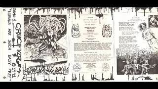 Crucifier  Humans Are Such Easy Prey demo 1991 [upl. by Ahcirt982]