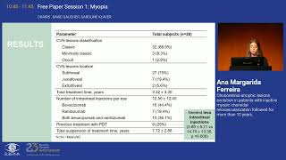 4 Chorioretinal atrophic lesions evolution in patients with inactive myopic choroidal neovasculariz [upl. by Onida]