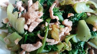 How to cook mustasa mustard green [upl. by Annoerb966]