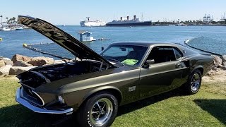 1969 Boss 429 Mustang in Black Jade at Ponies at the Pike 2016 Mustang Connection [upl. by Lrae]