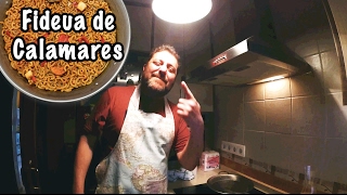 RECETA  Fideua de Calamares  EL MUNDO DE PIRULO 220 [upl. by Krm]