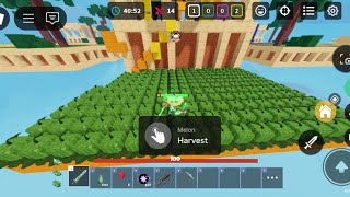 FARMER GAMEPLAYDESTROYING TOXIC PLAYERS ROBLOX BEDWARS [upl. by Naimerej]