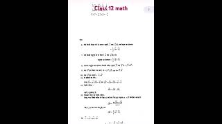 Math chapter 10 class 12 math short💯💯🔥🔥 [upl. by Ardnuaet]