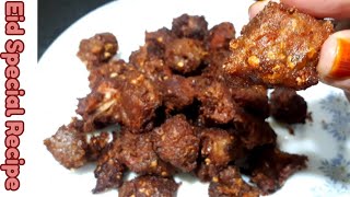 Chatkhara boti recipe Bakra Eid Special  Beef masala boti recipe  Beef Masala fry recipe [upl. by Macy]