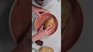 The Best Air Fryer Baked Potatoes  with Seasoned Crispy Skin [upl. by Amorette]