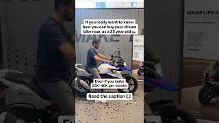 You Wont Believe the Smart Way to Buy a Bike as a 25 Year Old  BMW G 310 GS 🏍️ [upl. by Ynnatirb340]