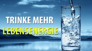 Trinke mehr Lebensenergie  Wie hexagonales Wasser mit Lichtenergie Deine Zellen aktiviert [upl. by Ayrb]