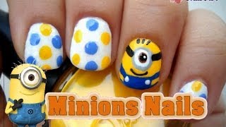 MINIONS Nail Art [upl. by Nitsu348]