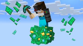 Minecraft But Its On 1 Money Block [upl. by Gonnella]